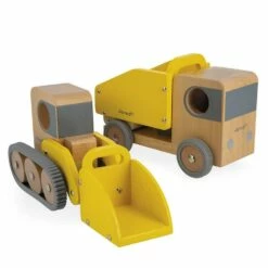 Janod Camion Benne Et Pelleteuse BOLID