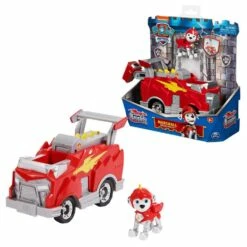 SPIN MASTER VĂHICULE ET FIGURINE PAT'PATROUILLE (PAW PATROL) RESCUE KNIGHTS : CAMION DE MARCUS