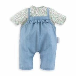 Corolle Vêtements Pour Petit Poupon 30 Cm : Blouse Et Salopette
