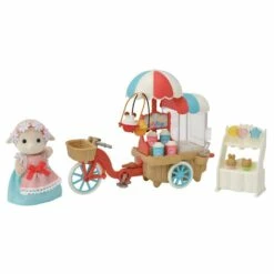 Sylvanian Families Sylvanian Family 5653 : La Maman Mouton Et Son Stand De Popcorn