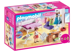 Playmobil 70208 Dollhouse : Chambre Avec Espace Couture