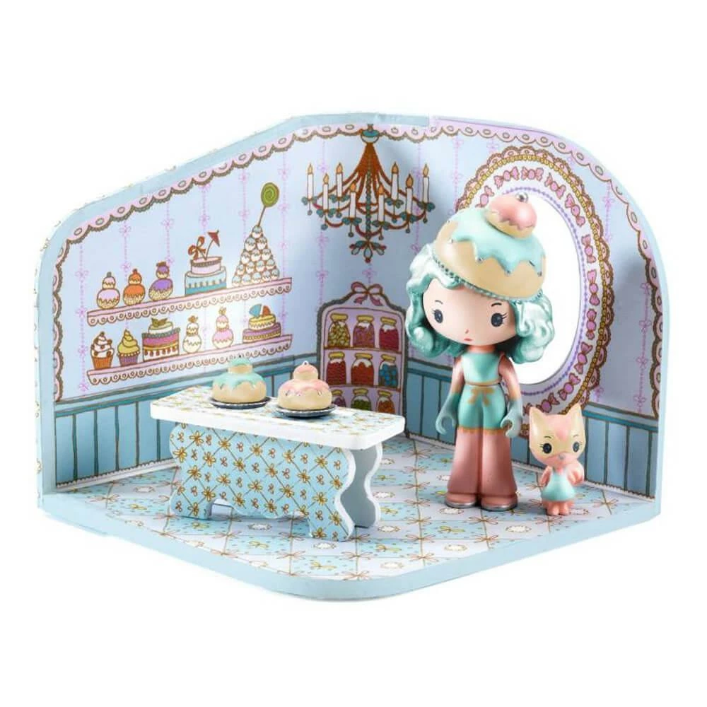 Djeco Figurines Tinyly : Charlie Tinyshop