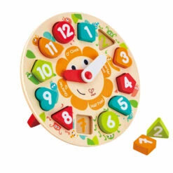 Hape Encastrement En Bois : Horloge Chunky
