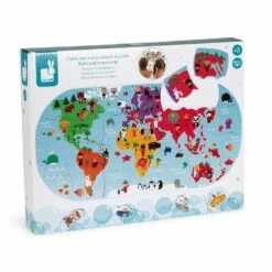 Janod Jouets De Bain : Carte Des Explorateurs