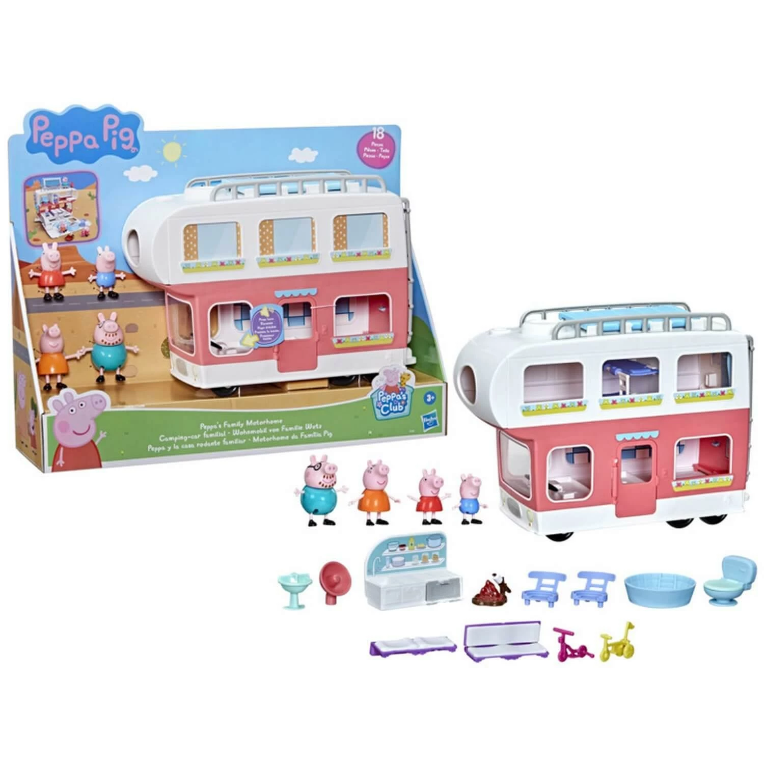 Hasbro Peppa Pig : Le Camping Car