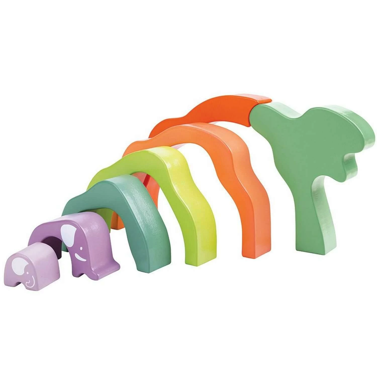 Hape Blocs Ă Empiler Safari Elephant