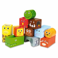 Vilac Cubes Sonores Animaux De La Jungle