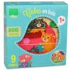 Vilac Puzzle 9 Cubes En Bois Animaux