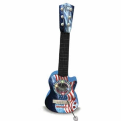 Bontempi Guitare Folk Electronique Drapeau Usa