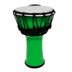 Djembé PVC 7 Pouces : Vert Fluo - Tanga