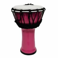 Djembé PVC 7 Pouces : Rose Fluo - Tanga