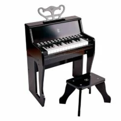 Hape Grand Piano Droit Avec Apprentissage Interactif Noir