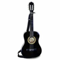 Bontempi Guitare Classique Noire En Bois 93 Cm