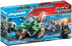 Playmobil 70577 City Action - Les Policiers : Police Karts De Policier Et Bandit