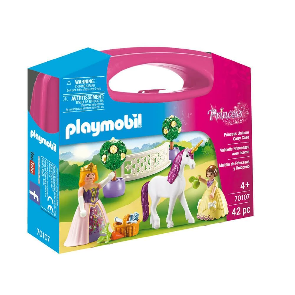 Playmobil 70107 Princess : Valisette Princesses Avec Licorne