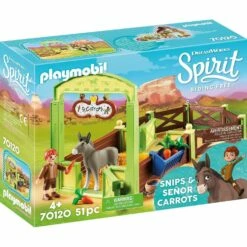 Playmobil 70120 Spirit Au Galop En Toute Liberté: La MÚche Et Monsieur Carotte Avec Box