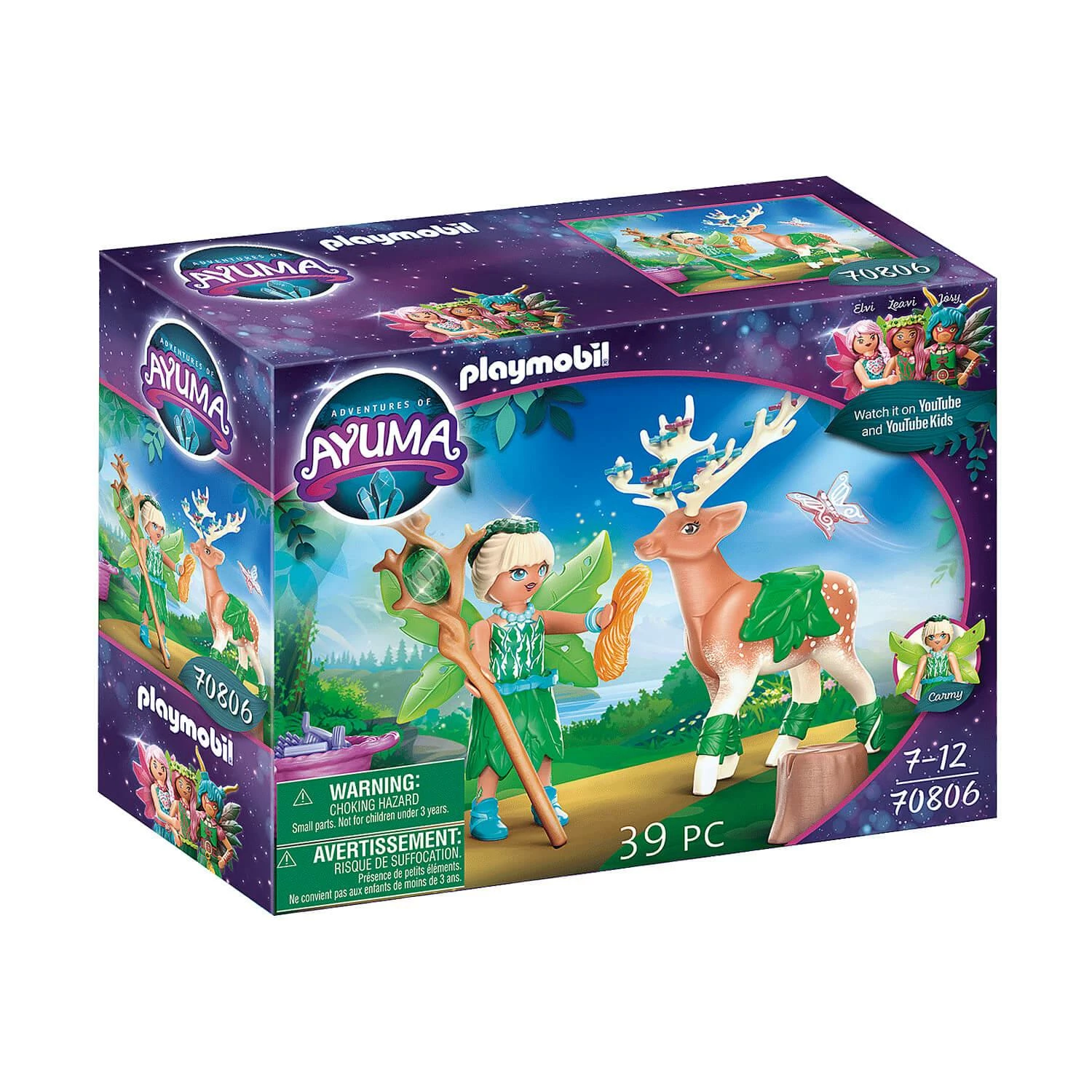 Playmobil 70806 Ayuma : Forest Fairy Avec Animal Préféré