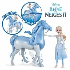 Hasbro Figurines La Reine Des Neiges 2 (Frozen) : Elsa Et Nokk - Marche Et Nage