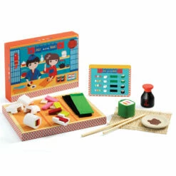 Djeco Jeu D'imitation : Petit Restaurant Japonais : Aki Et Maki