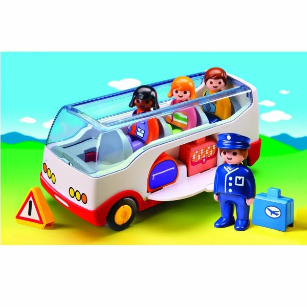 Playmobil 6773 : Autocar De Voyage 1.2.3