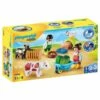 Playmobil 71158 1.2.3 : Animaux De La Ferme