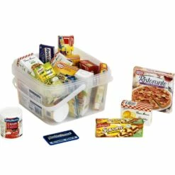 Klein Petite Boîte En Plastique Garnie De Produits Français