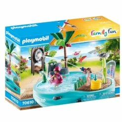 Playmobil 70610 Family Fun : Piscine Avec Jet D'eau
