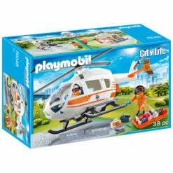 Playmobil 70048 City Life : HélicoptÚre De Secours