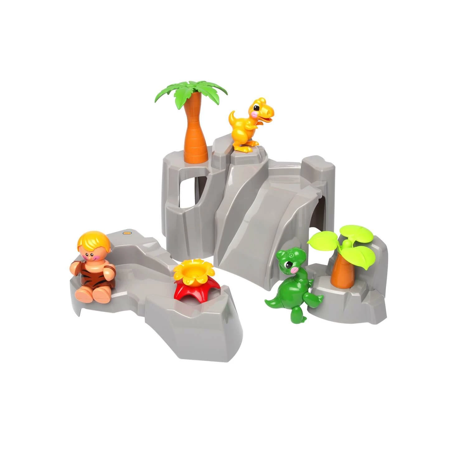 Figurines First Friends : Ensemble Dinosaures Et Montagne