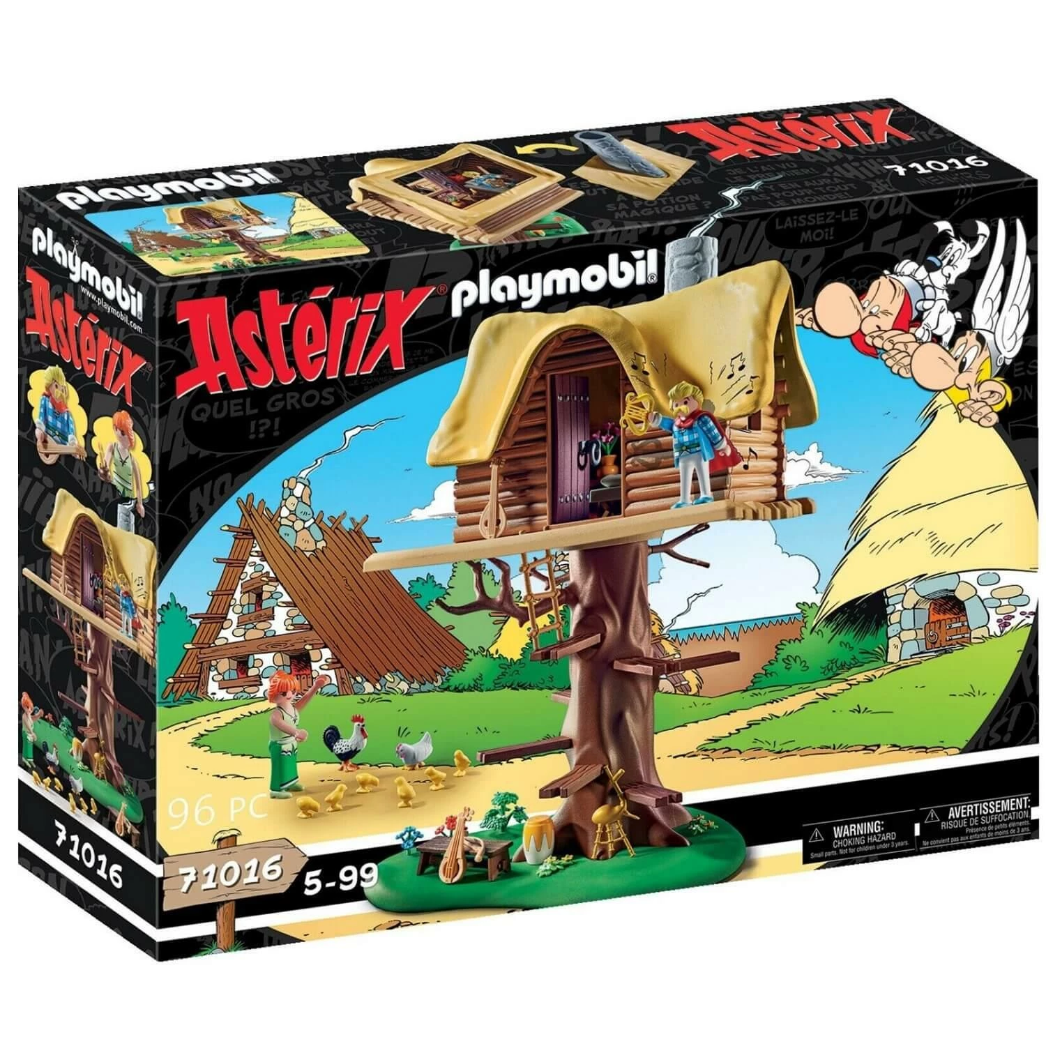 Playmobil 71016 Astérix : La Hutte D'Assurancetourix