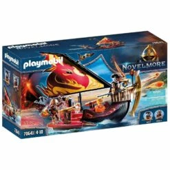 Playmobil 70641 Novelmore : Navire De Combat Des Burnham Raiders