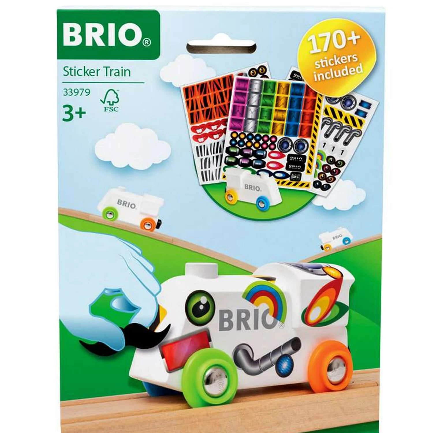 Train Brio : Locomotive En Bois à Décorer – Image 2