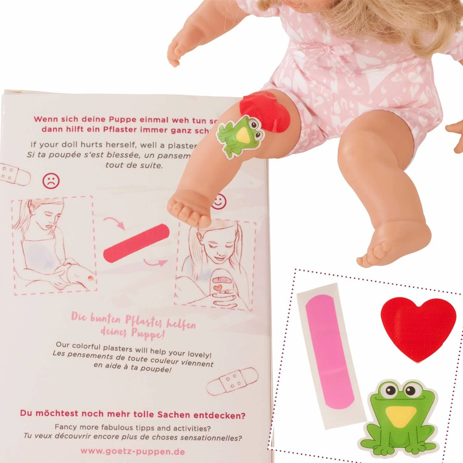 PoupĂ©e Cosy Aquini 33 Cm : Docteur â Image 2