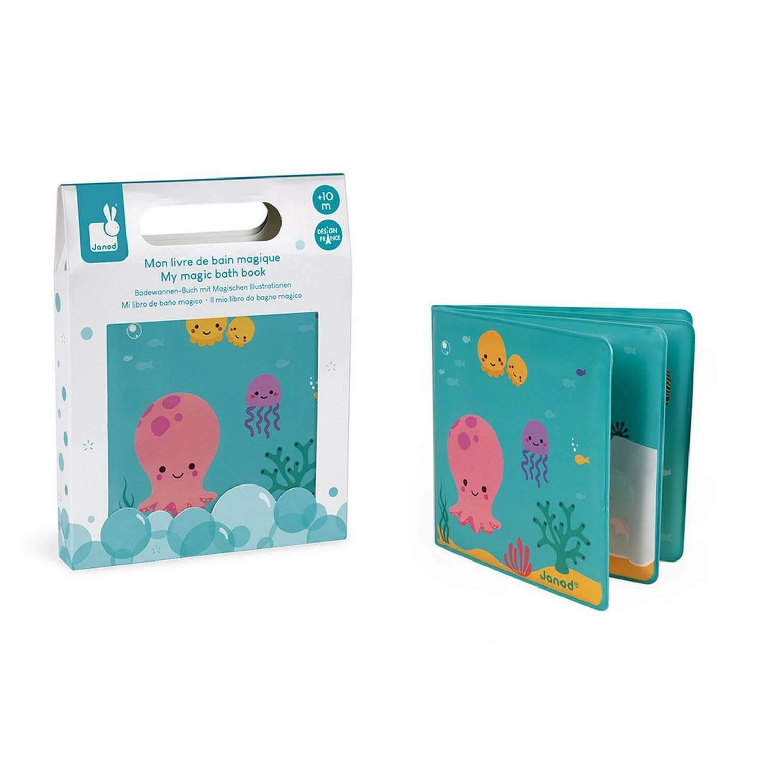 Janod Jouets De Bain : Mon Livre Magique â Image 2