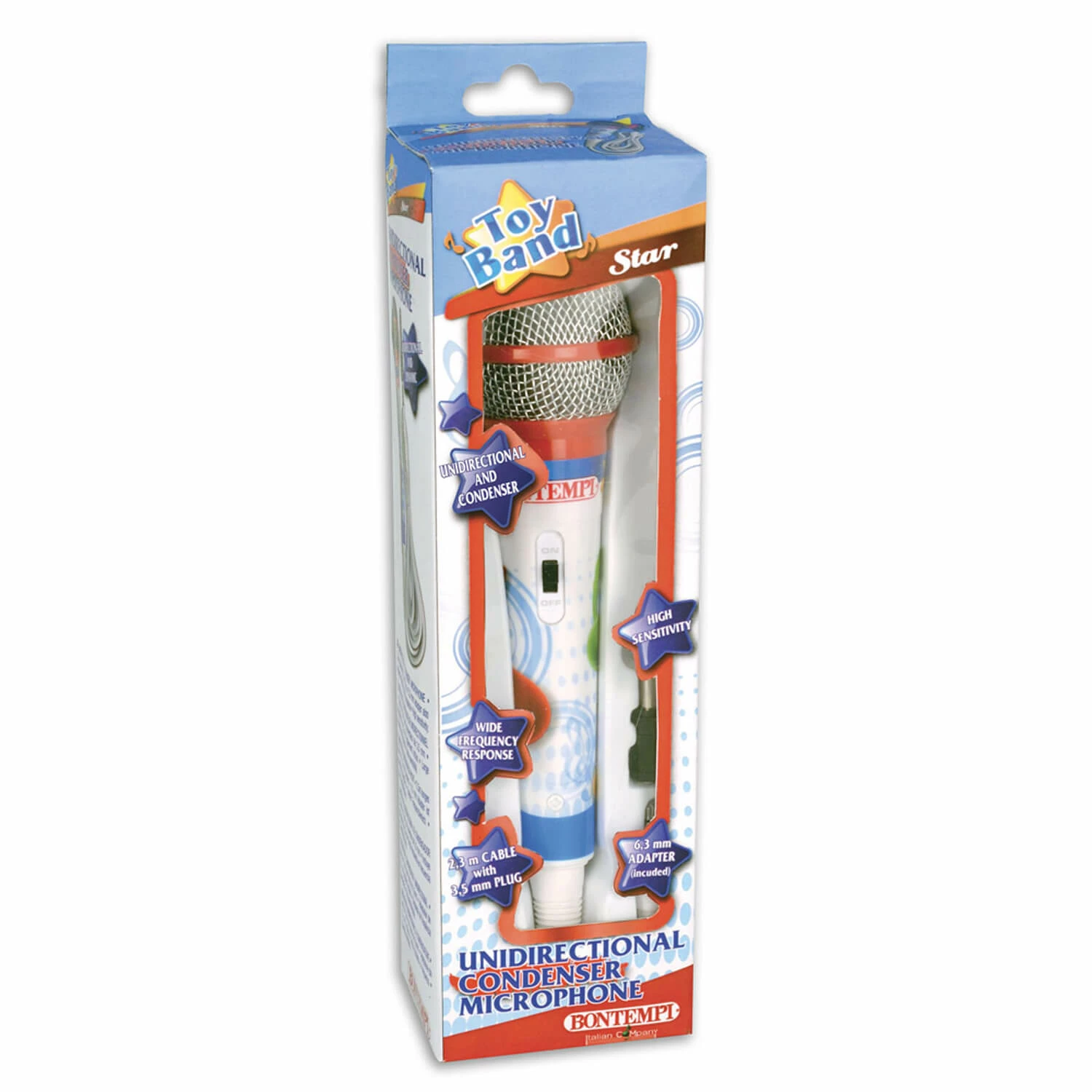 Bontempi Microphone Ă Condensateur Unidirectionnel â Image 2