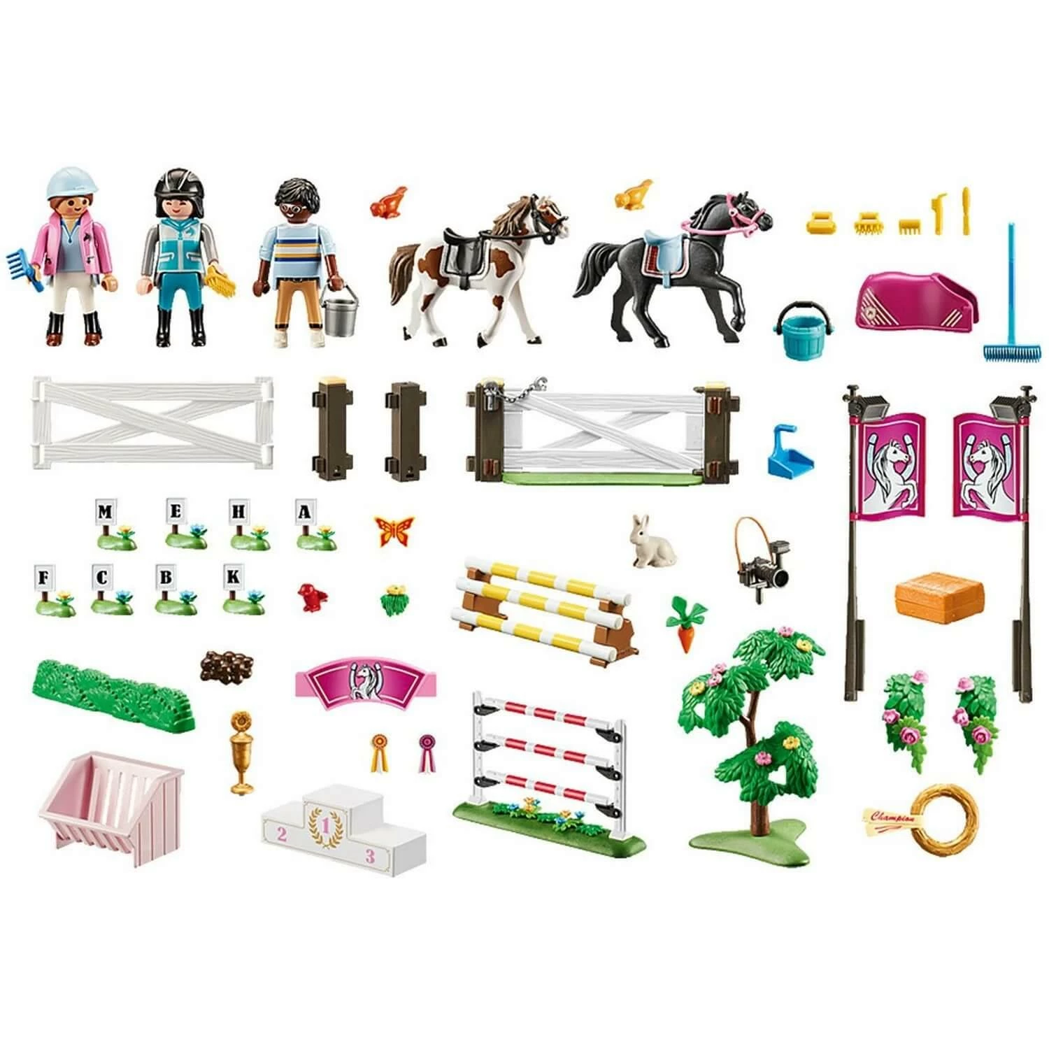 Playmobil 70996 Country : Parcours D'obstacles Avec Chevaux â Image 2