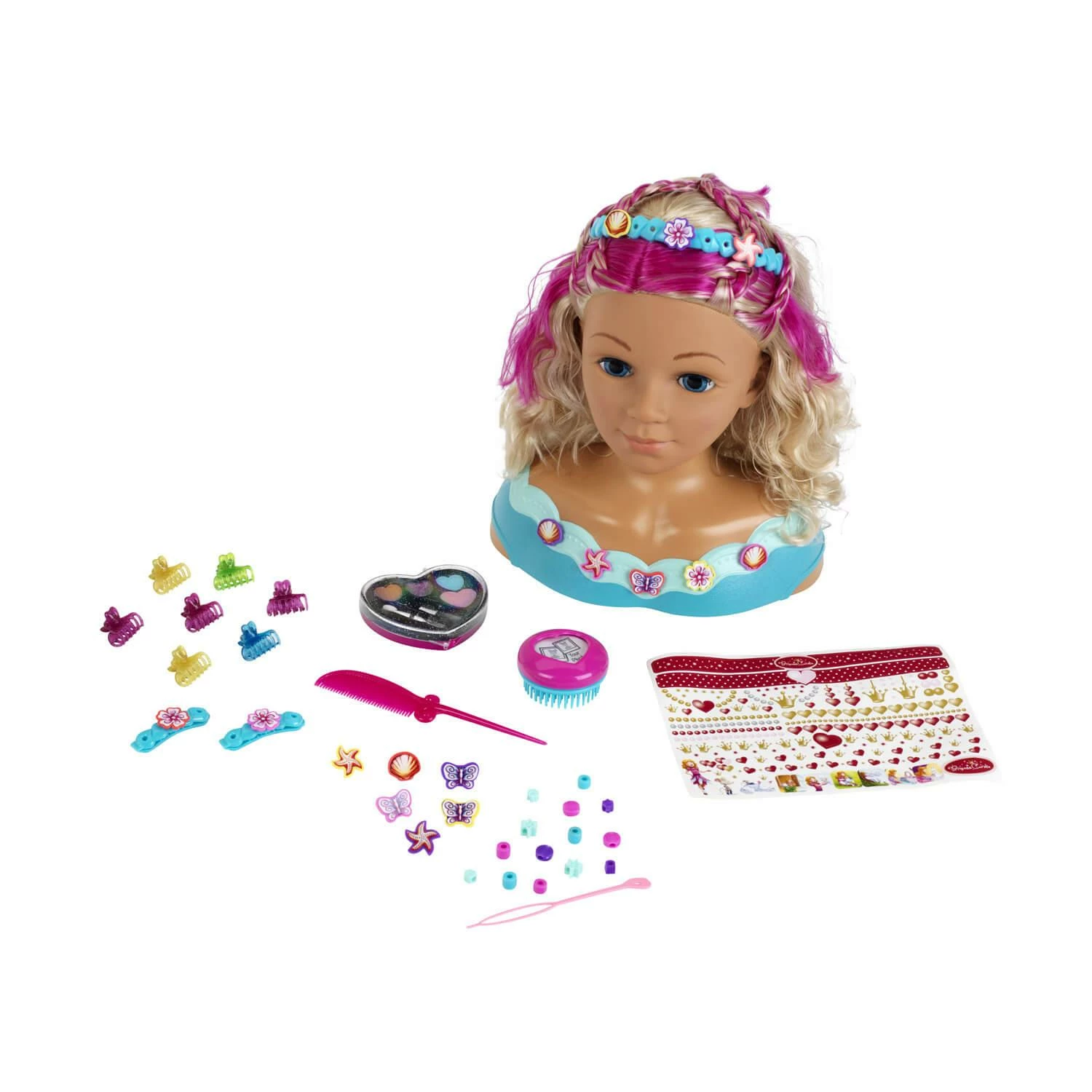 Klein Tête à Coiffer Et à Maquiller « Mariella » Princess Coralie – Image 2