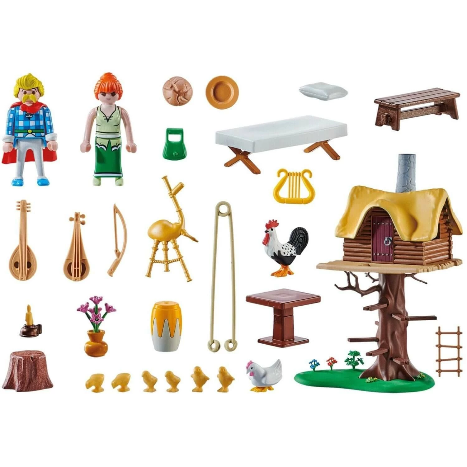 Playmobil 71016 AstĂ©rix : La Hutte D'Assurancetourix â Image 2