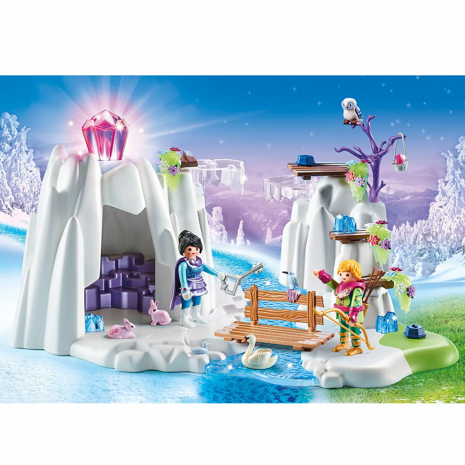 Playmobil 9470 Magic : Grotte Du Diamant Cristal D'amour â Image 2