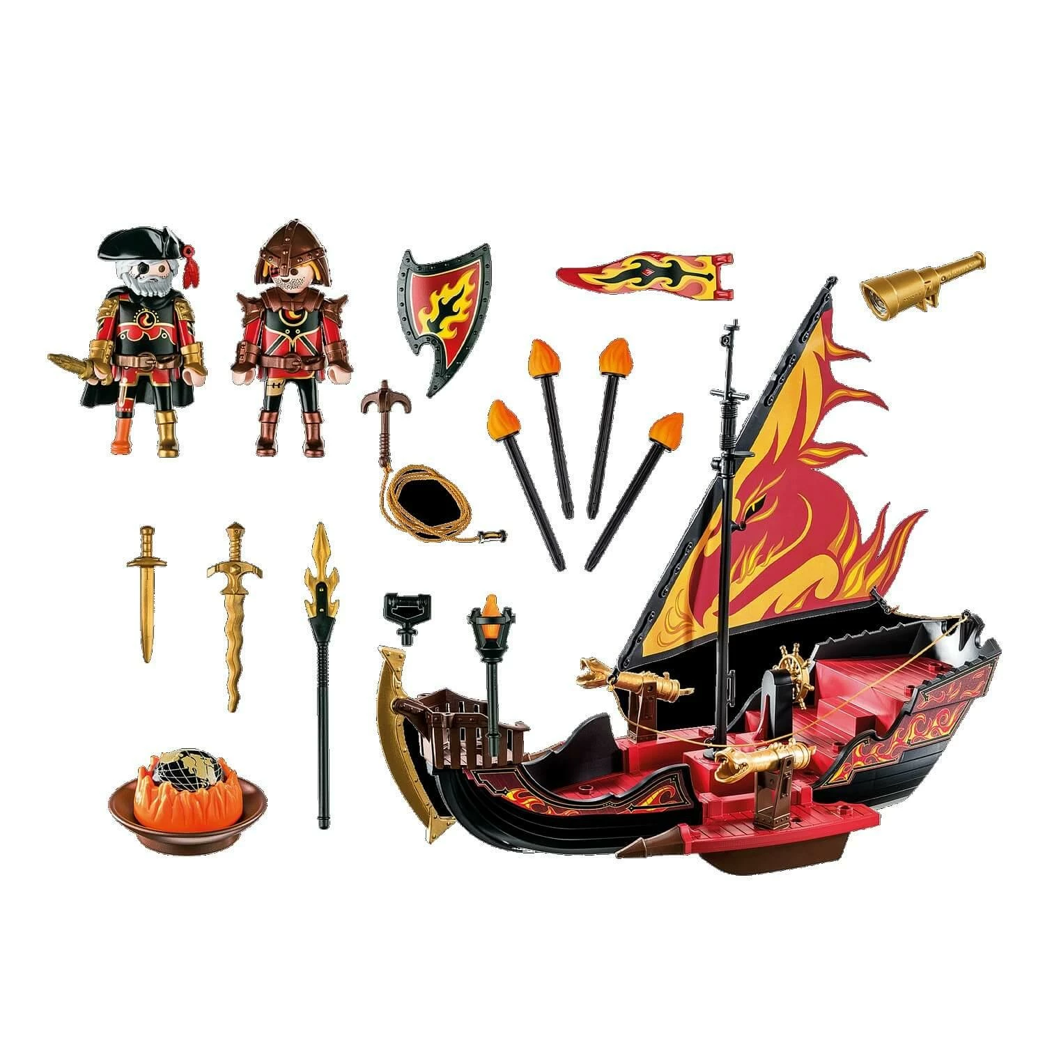 Playmobil 70641 Novelmore : Navire De Combat Des Burnham Raiders â Image 2