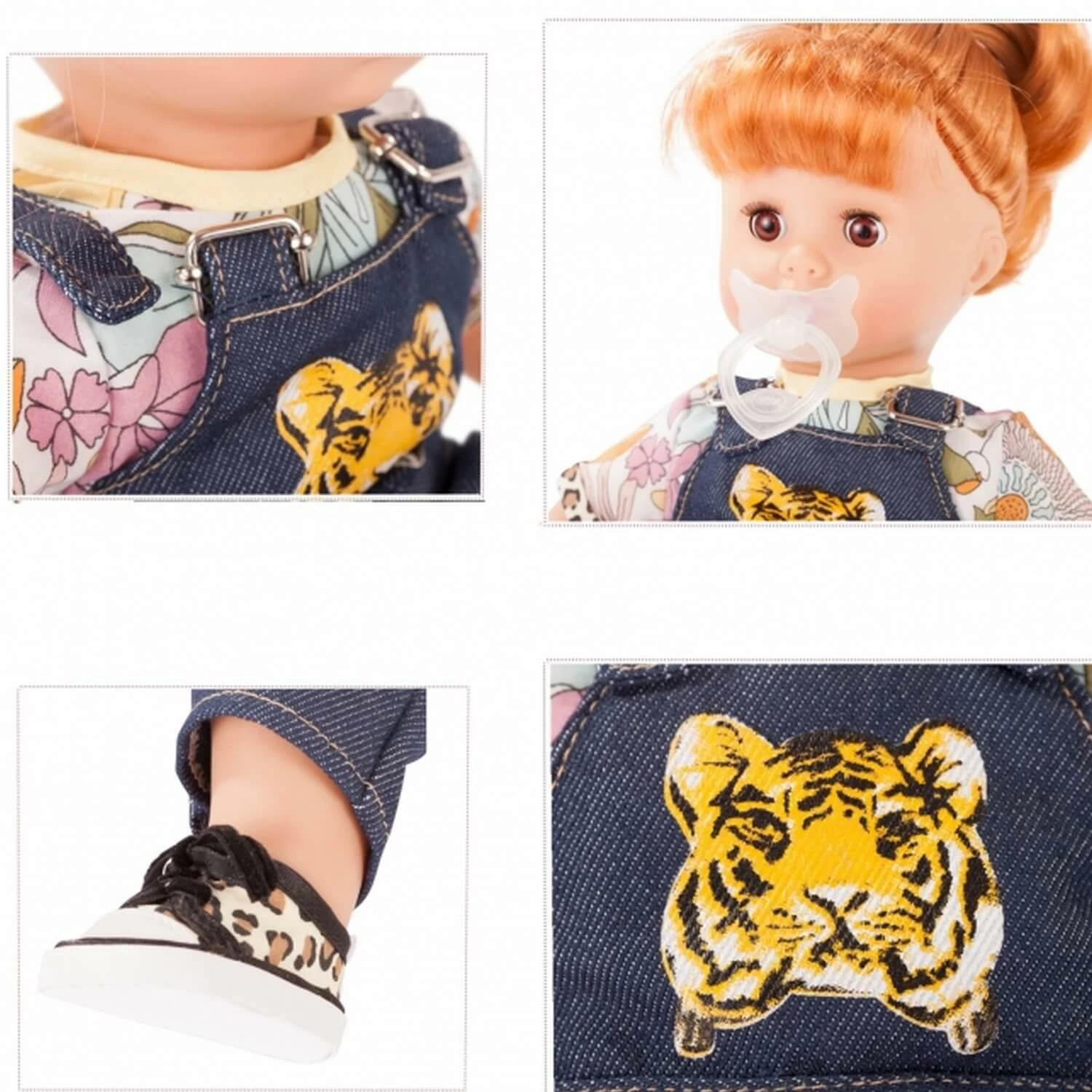 PoupĂ©e Muffin 33 Cm : Chat Sauvage â Image 3