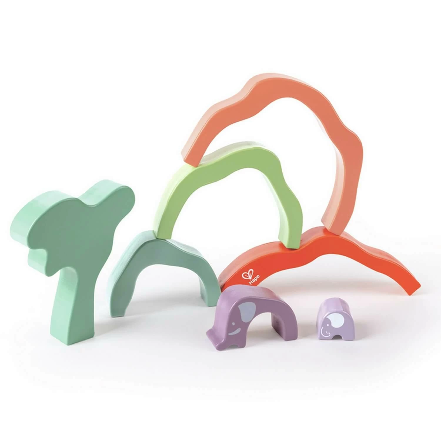 Hape Blocs Ă Empiler Safari Elephant â Image 3
