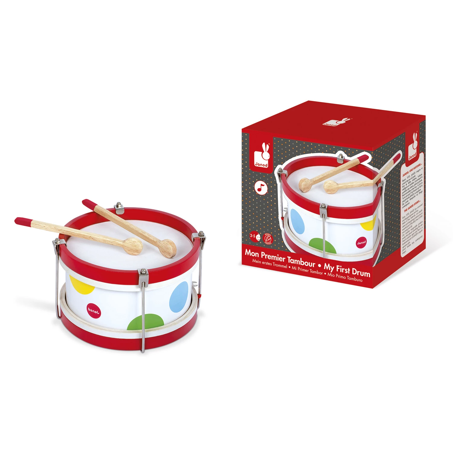 Janod Tambour Confetti â Image 3