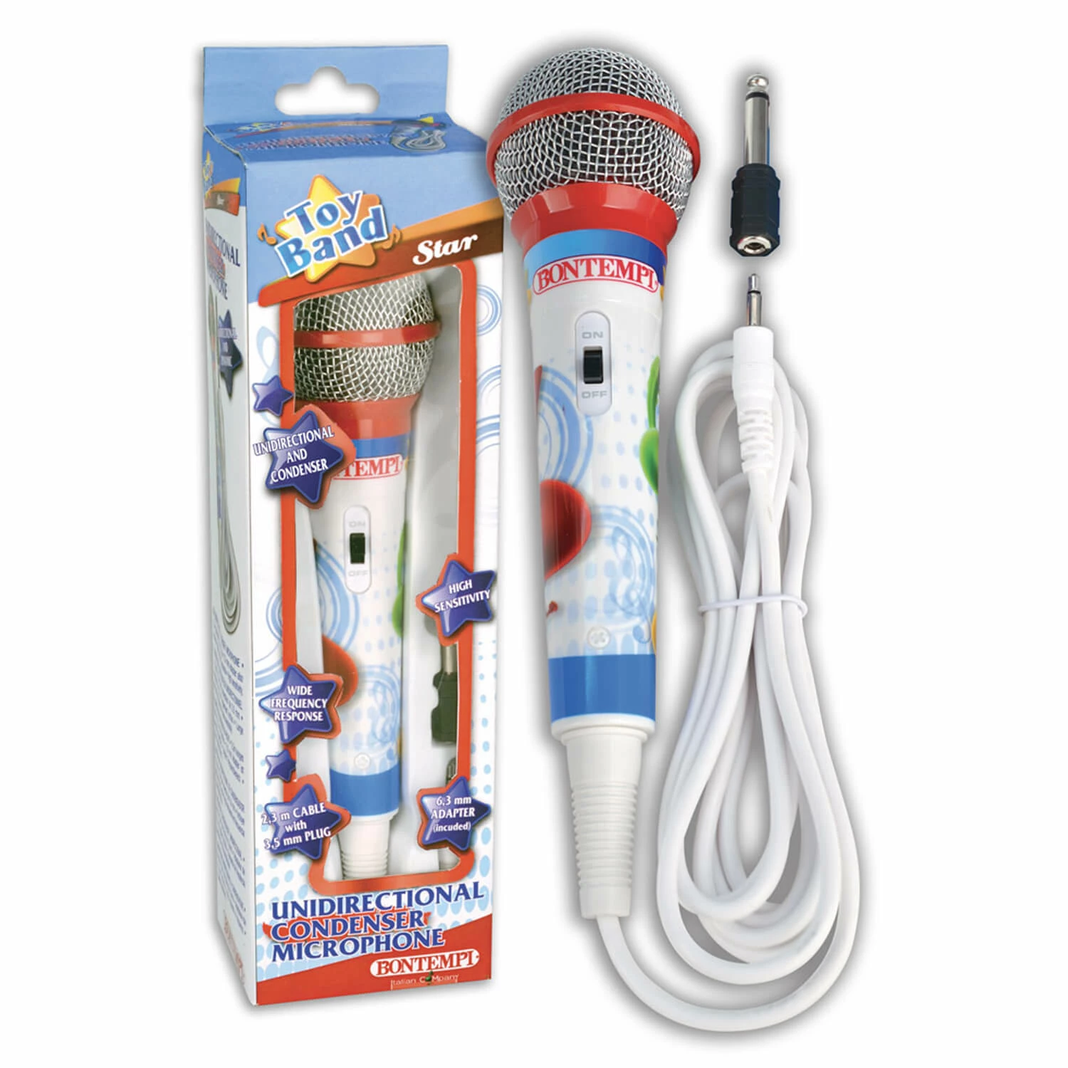 Bontempi Microphone Ă Condensateur Unidirectionnel â Image 3