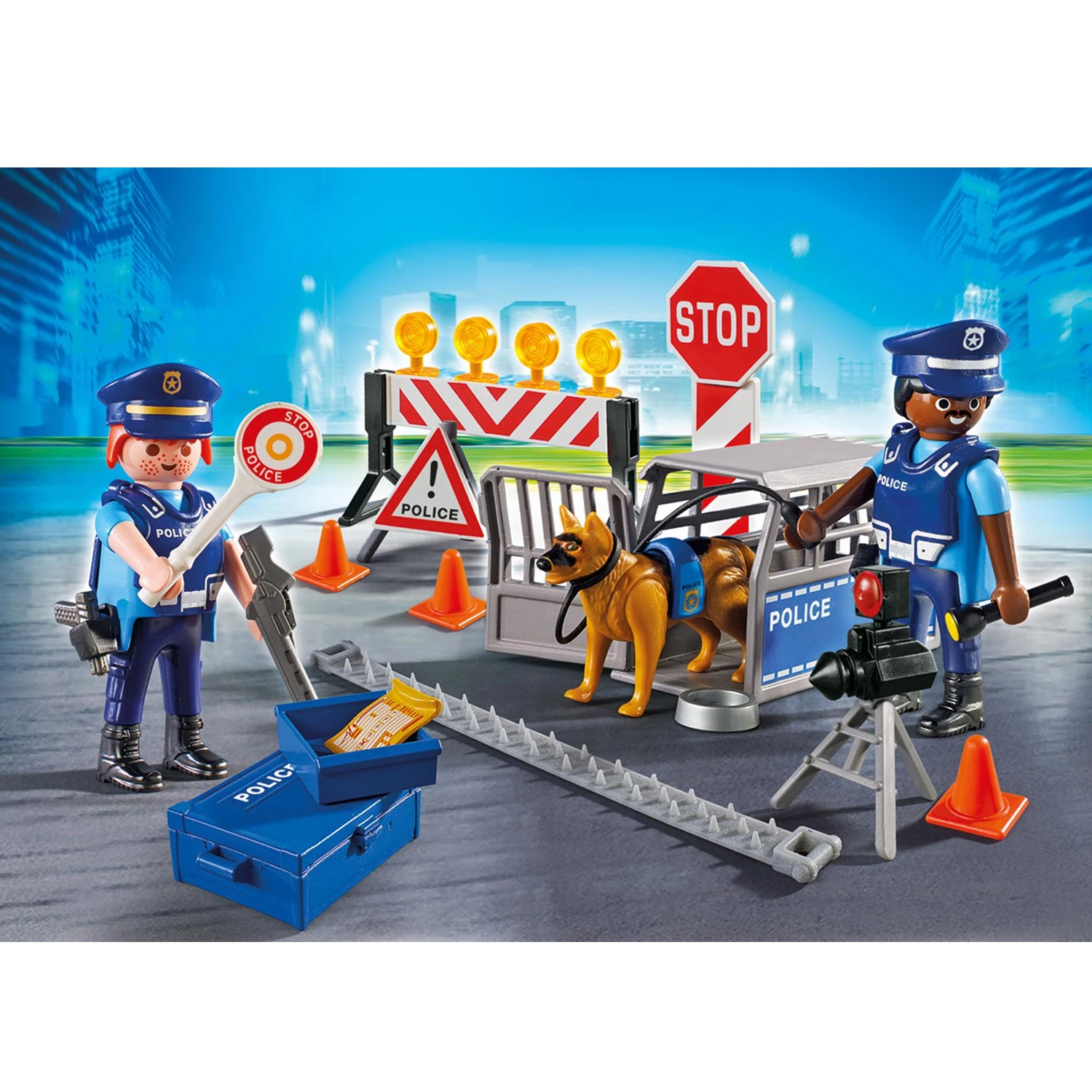 Playmobil 6924 City Action : Barrage De Police â Image 3