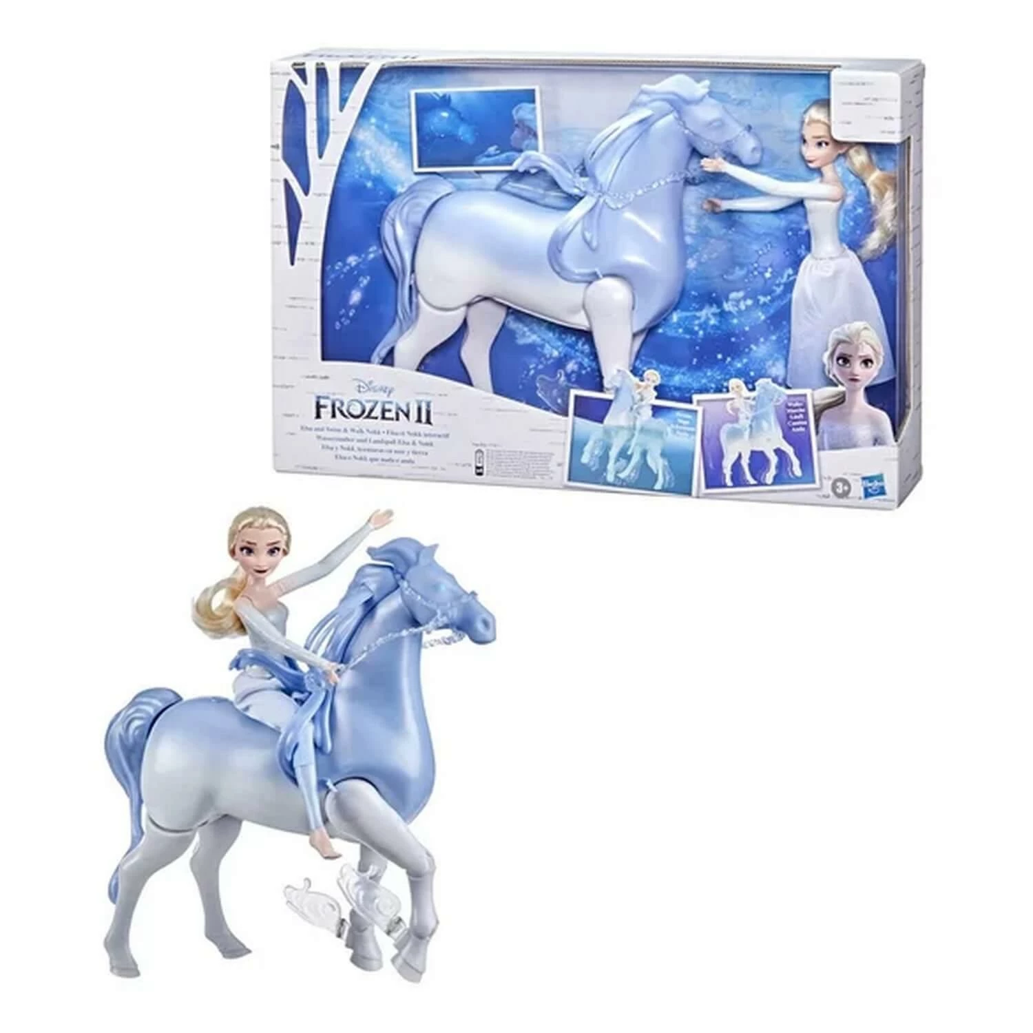Hasbro Figurines La Reine Des Neiges 2 (Frozen) : Elsa Et Nokk - Marche Et Nage â Image 3