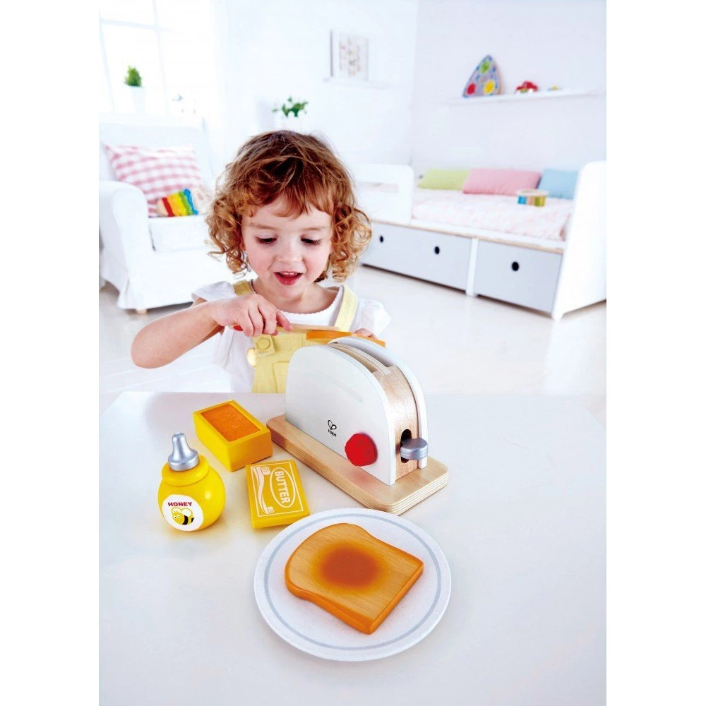 Hape Grille-pain En Bois Blanc â Image 3