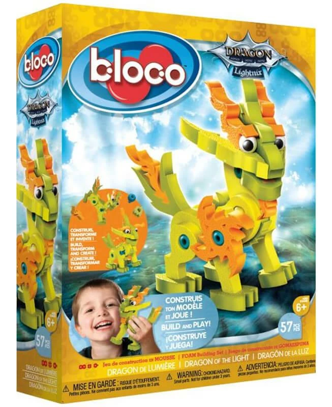 Jeu De Construction En Mousse: Dragon De LumiĂšre â Image 3