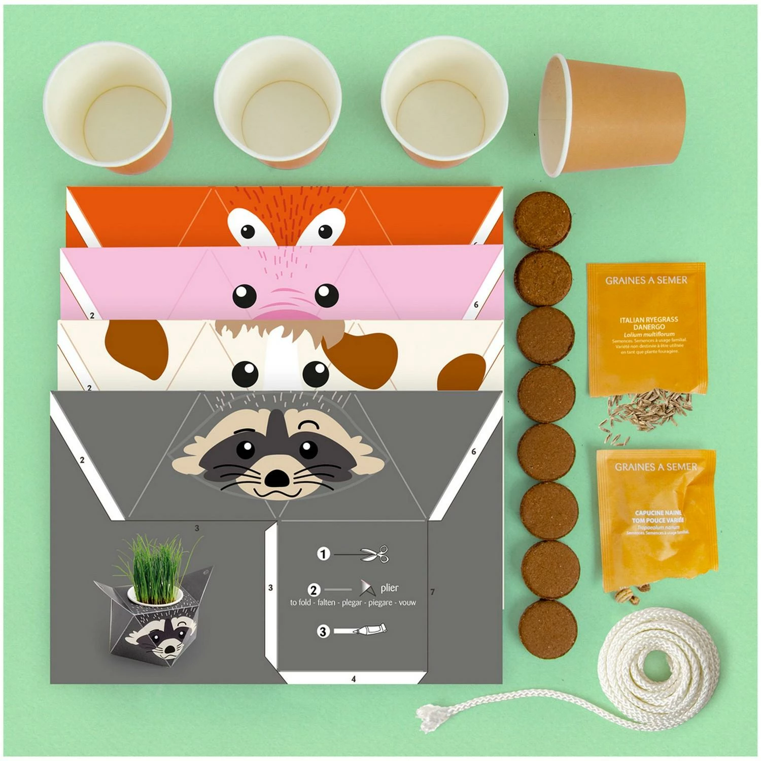 Mon Atelier Jardinage : La Farandole Des Animaux En Origami â Image 3