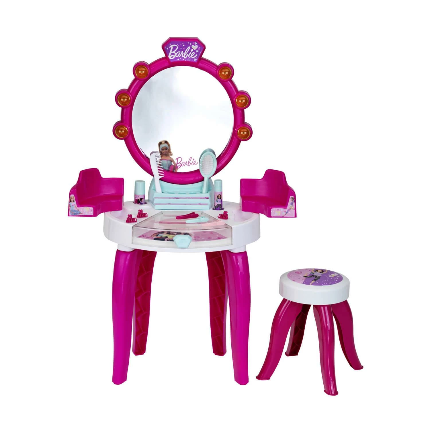 Klein Coiffeuse Barbie Avec Son Et Lumière – Image 3